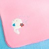 Slickblue Embroidered Coral Fleece Throw Blanket for Kids - Soft & Cozy, 29.5" x 39.4", Multiple Design & Color Options - 4 of 4