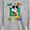 Boys' - Disney - Mickey Mouse Cartoon Pop Long Sleeve Graphic T-Shirt - 2 of 4