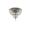 Elegant Lighting Tranquil 10 - Light Flush Mount in  Black - 2 of 3
