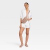 Women's Linen Relaxed Fit Spring Blazer - A New Day - image 3 of 3