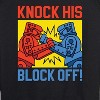Women's - Rock 'Em Sock 'Em Robots - Knock His Block Off Lightweight French Terry Slouchy - 2 of 4