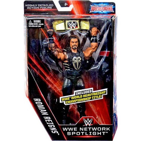 Action Figures Wwe Network Spotlight Roman Reigns World Title Belt Wrestling Action Figure Toy Toys Games