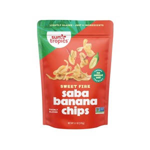 Sun Tropics Sweet Fire Saba Banana Chips - 5.1oz - 1 of 4