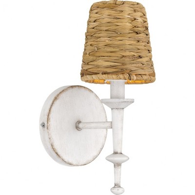 Quoizel Lighting Flannery 1 - Light Sconce in  Antique White