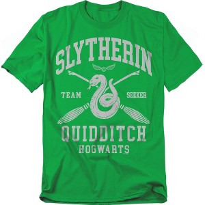 Men's Harry Potter Slytherin Quidditch Arch T-Shirt - 1 of 4