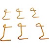 Amber Fight Gear Multi-Sport Speed Training Hurdles Set of 6, 12" Mini Hurdles for Agility & Coordination, PVC, for Football & More - 4 of 4