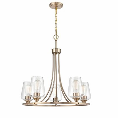 Millennium Lighting Ashford 5 - Light Chandelier in  Modern Gold