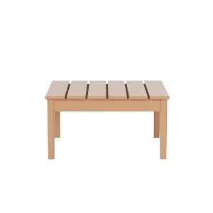 WestinTrends Outdoor Patio Modern Adirondack Coffee Table - 1 of 3