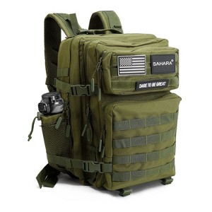 SAHARA - Raider Series Travel Bag & Laptop Backpack for Laptops up to 17.3-inch - Army Green - 1 of 4