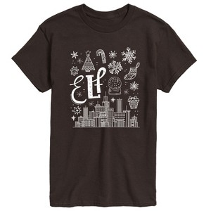 Men's - Elf - Doodle Logo Short Sleeve Graphic T-Shirt - 1 of 3