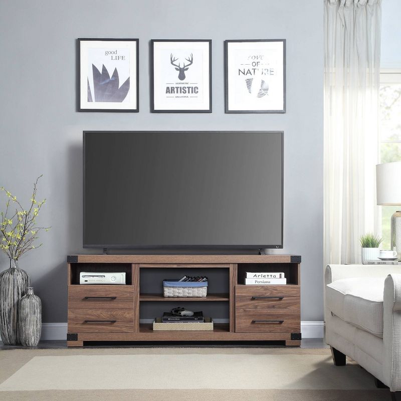 Richmond TV Stand for TVs up to 56&#34; Brown - Manhattan Comfort, 3 of 12