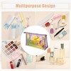 Unique Bargains Clear Portable Waterproof Travel Makeup Bag 1 Pc - 4 of 4