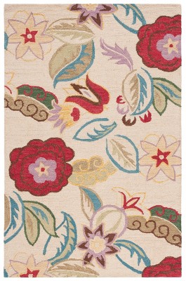 Safavieh 2'-6 x 4' Blossom BLM677A Beige Multi Rug