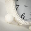 Sullivans 10.75" White Desk Clock , White - 2 of 3