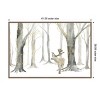 Amanti Art 41"x28" Christmas Forest Landscape by Tara Reed Framed Canvas Wall Art Print - 4 of 4