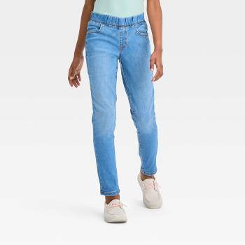 Girls' Mid-rise Ultimate Stretch Skinny Jeans - Cat & Jack™ Dark Blue 6  Slim : Target