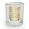 Pavilion Gift Company - The Man - 8 oz Rocks Glass - Drinkware - 4 of 4