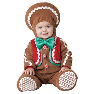 Halloween Baby Sweet Gingerbread Costume 18-24M - InCharacter Costumes, Adult Unisex, MultiColored