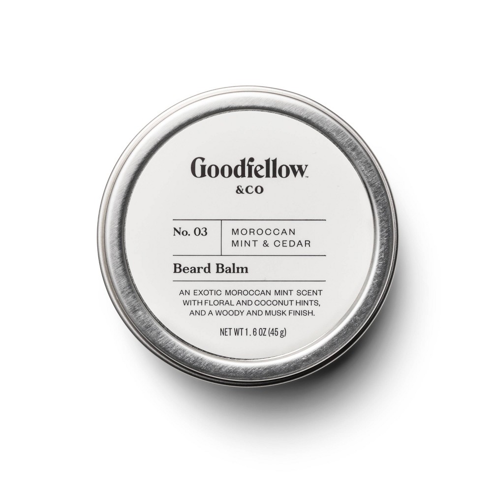 Photos - Hair Styling Product Moroccan Mint & Cedar Beard Balm - 1.6oz - Goodfellow & Co™