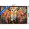 Trends International Jumbie - Owl Framed Wall Poster Prints - 3 of 4