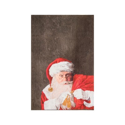 C&F Home Santa Claus & Toys Printed Flour Sack Kitchen Towel