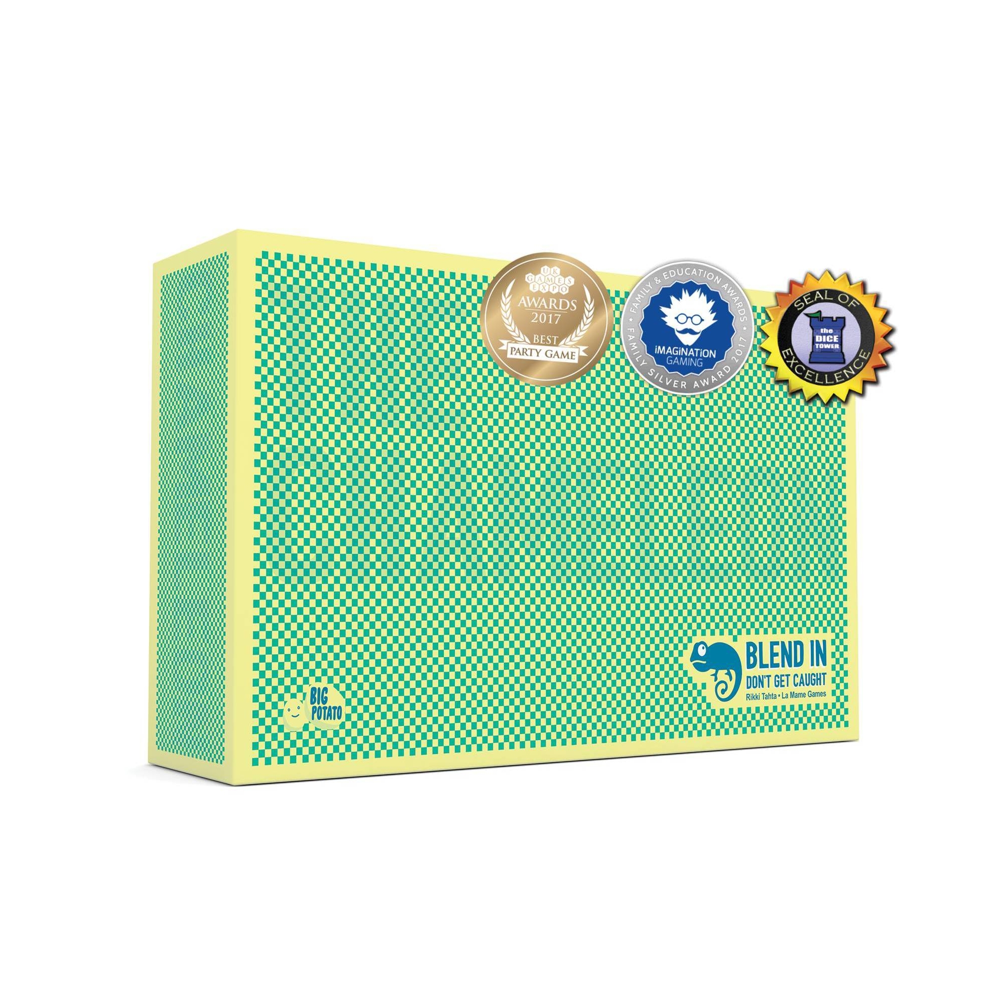 The Chameleon Board Game: Social Skills Party Games for 3-8 Players with Cards, Dice & Instructions by Big Potato