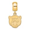 Black Bow Jewelry 14k Yellow Gold Plated Sterling Silver Baylor Bears NCAA Bead Charm - 3 of 4