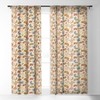 Sewzinski Magic Moths Single Panel Sheer Window Curtain - Deny Designs - 2 of 4