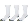 Gold Toe Men's Cushioned Sole Outlast Crew Socks (3 Pair Pack) - 4 of 4