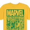 Boys' - Marvel - St. Patrick's Day Green Grid Short Sleeve Graphic T-Shirt - 2 of 4