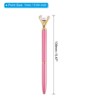 Unique Bargains Metal Sleek Design Medium Point Elegant Crystal Diamond Ballpoint Pen 6 Pcs - 2 of 4