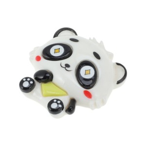 Unique Bargains Decorative Magnets Magnetic Fridge Sticker Irregular Shape Black White Red 1 Pc - 1 of 3