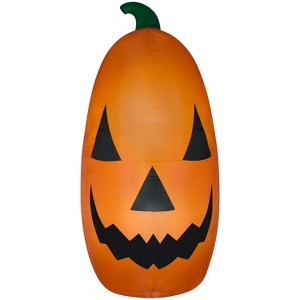 Gemmy Giant Halloween Inflatable Jack O' Lantern, 12 ft Tall, Multi - 1 of 4