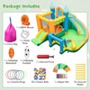 Infans Inflatable Water Slide, 9 in 1 Giant Water Bounce House Park w/Dual Slides, Soccer Gate, Deep Splash Pool, with 680W Blower - 4 of 4