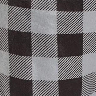 black & grey buffalo plaid