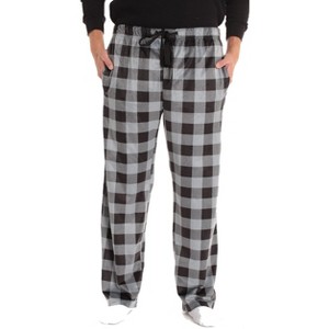 #followme Ultra Soft Fleece Men's Plaid Pajama Pants with Pockets - 1 of 3