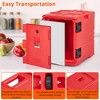 82 Qt Commercial Insulated Food Pan Carrier Catering Hot Cold Serving Dish box - 4 of 4
