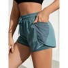 Women's Athletic Shorts with Side Perforations - 3 of 4