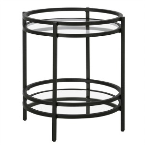 Black Bronze Side Table - Henn&Hart - 1 of 4