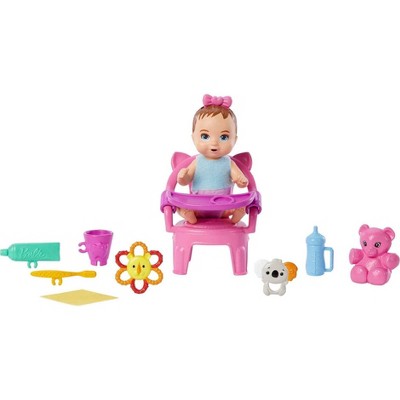 Barbie baby crib set hotsell