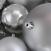 Northlight Shatterproof Christmas Ball Ornaments - 2.25" to 4" (100mm) - Silver Splendor - 50ct - 2 of 4