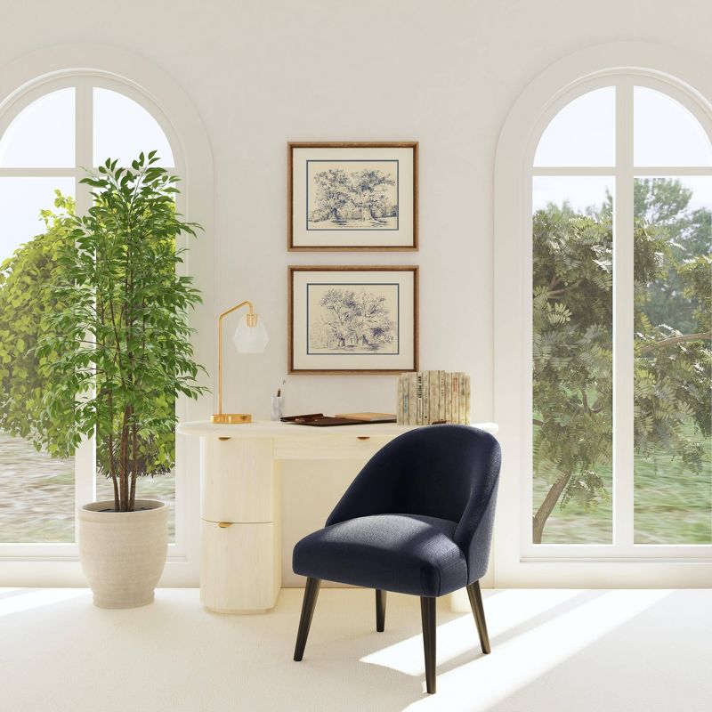 Zoey Chair in Luxe Velvet - Threshold™, 1 of 8