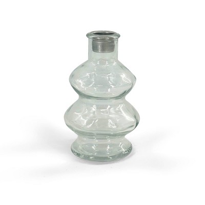 Glass Candle Holders Beige - Bullseye's Playground™