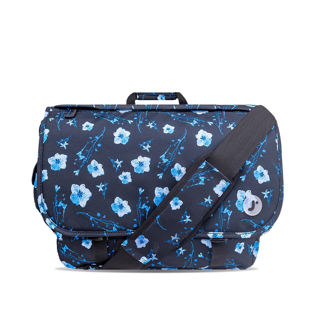 Photos - Other Bags & Accessories JWorld Thomas Laptop Messenger Bag - Night Bloom: Water Resistant, Gender