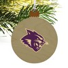Abilene Christian Secondary Logo Wood Christmas Tree Holiday Ornament - 4 of 4