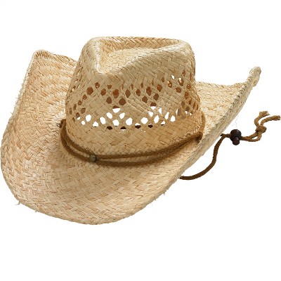 KingSize Men's Straw Fedora
