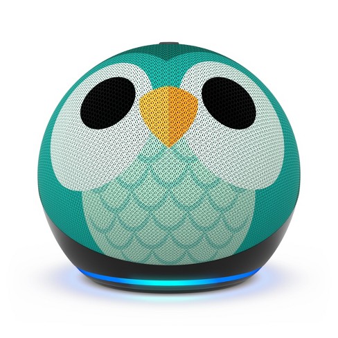 2022 Kids Echo Dot 5th Gen, Owl Design for Kids