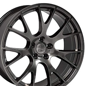 OE Wheels LLC DG69-22100-5550-25HB Hyper Black Wheel Painted (22 x 10. inches /5 x 139 mm, 25 mm Offset) - 1 of 4