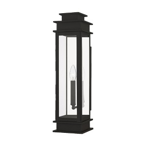 Livex Lighting Princeton 1 - Light Wall Light in  Bronze - 1 of 2