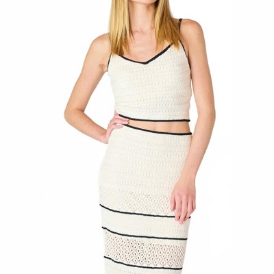 Women's Crochet Tank Top - Dex Clothing